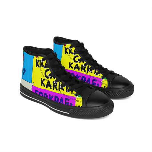 .

Niko the Shoe Maker - Comic Book Hi Tops