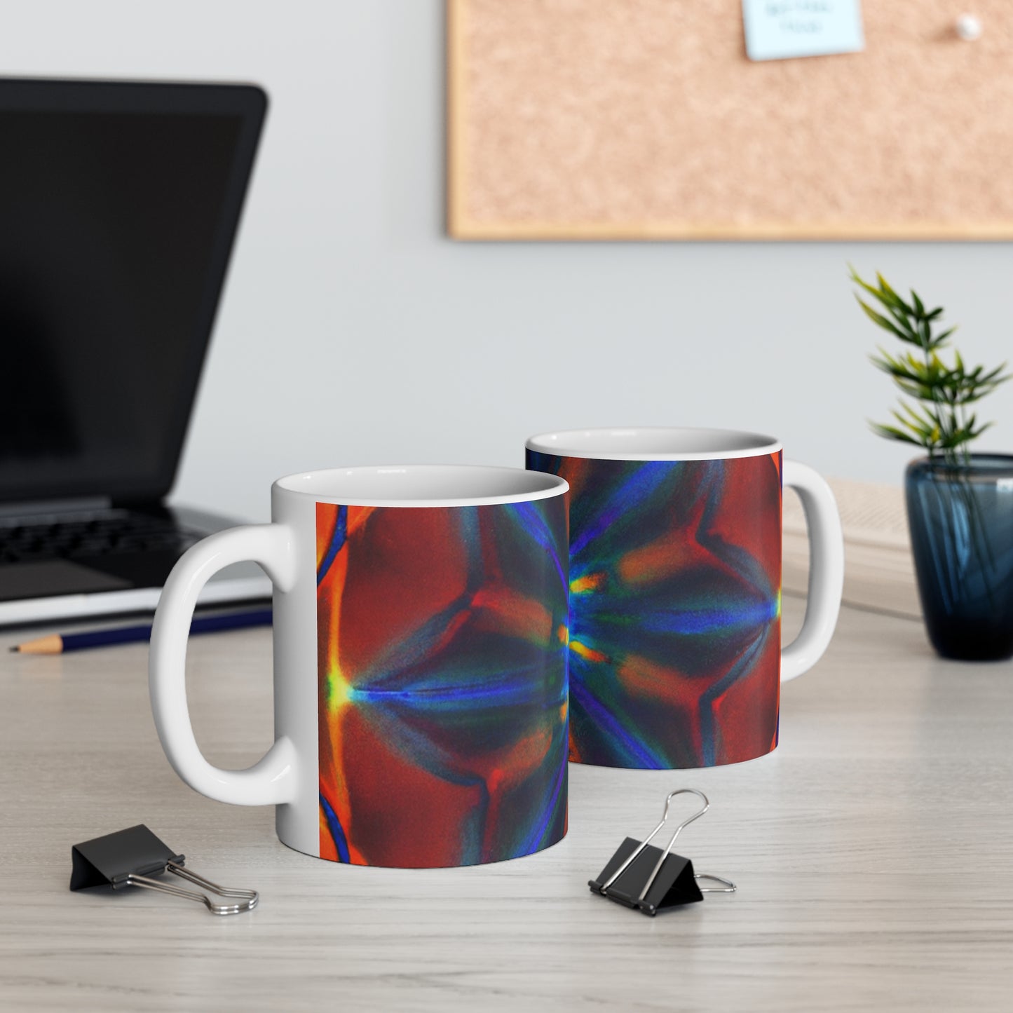 .

Winston's Roasts - Psychedelic Coffee Cup Mug 11 Ounce
