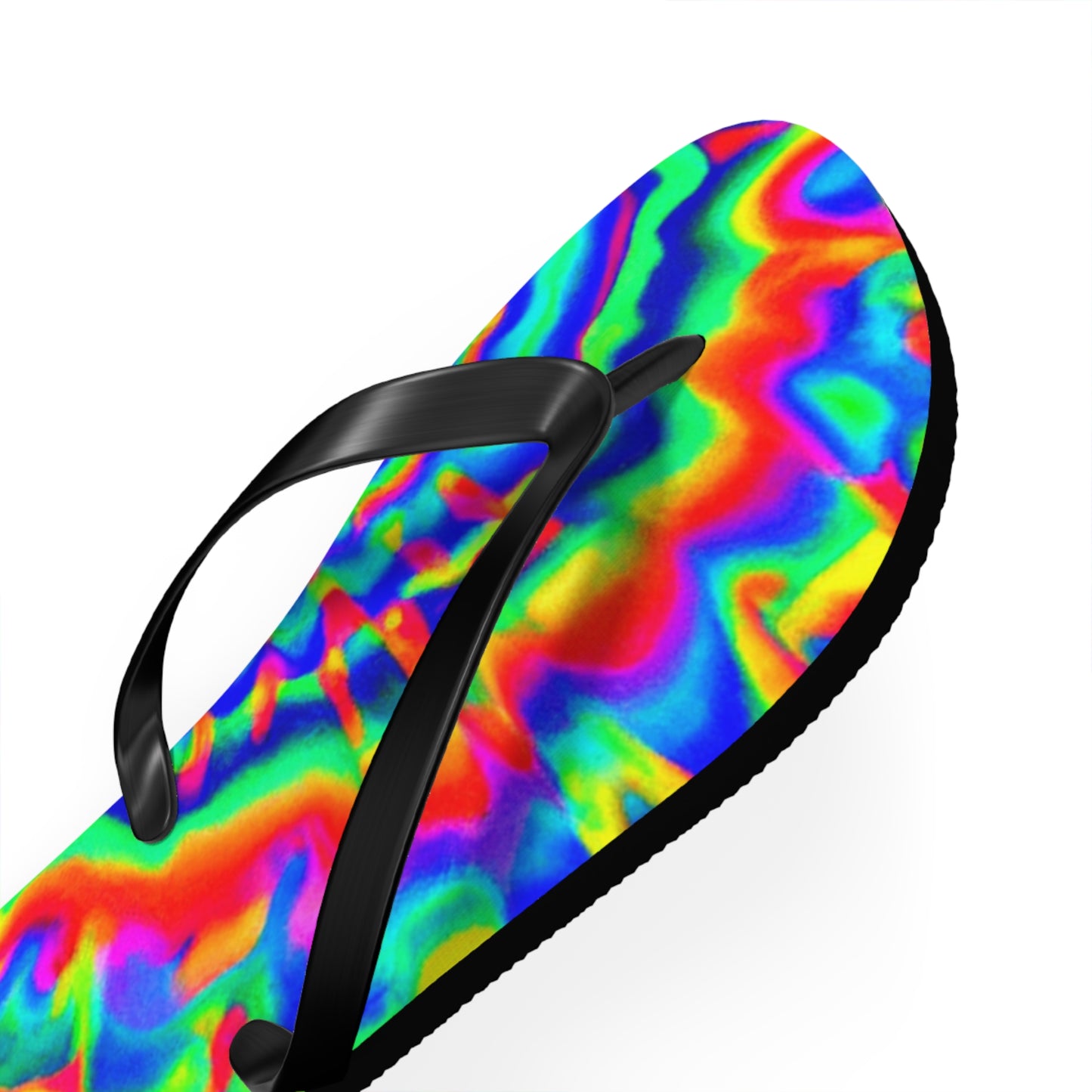 Annie Bootmaker - Psychedelic Trippy Flip Flop Beach Sandals