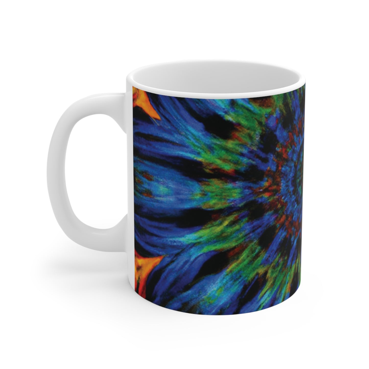 Vincent's Vintage Coffee Roasters - Psychedelic Coffee Cup Mug 11 Ounce