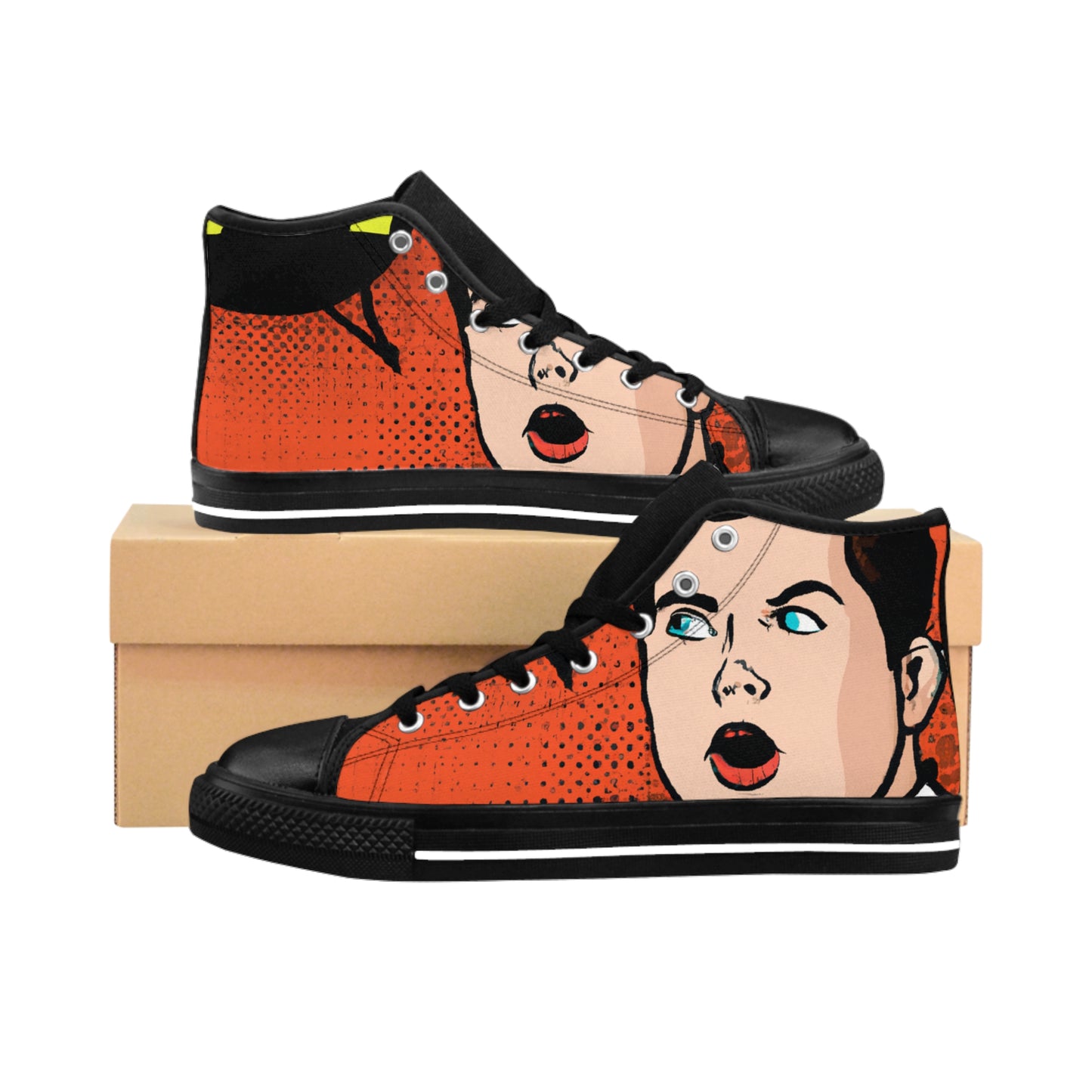 .

Garin de la Chausse - Comic Book Hi Tops