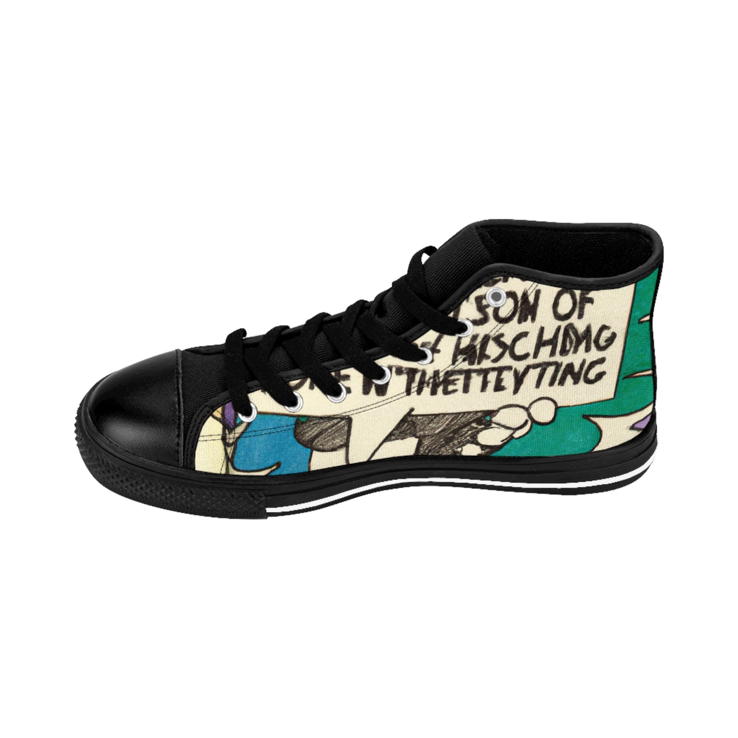 .

Harolda of Northumberland - Comic Book Hi Tops