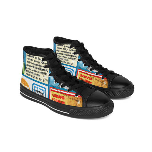 .

Girart Footwear - Comic Book Hi Tops