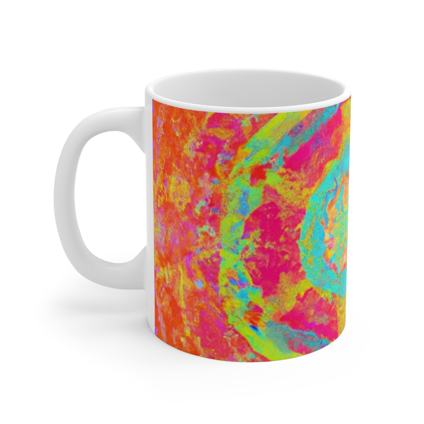 Herman's House of Java - Psychedelic Coffee Cup Mug 11 Ounce