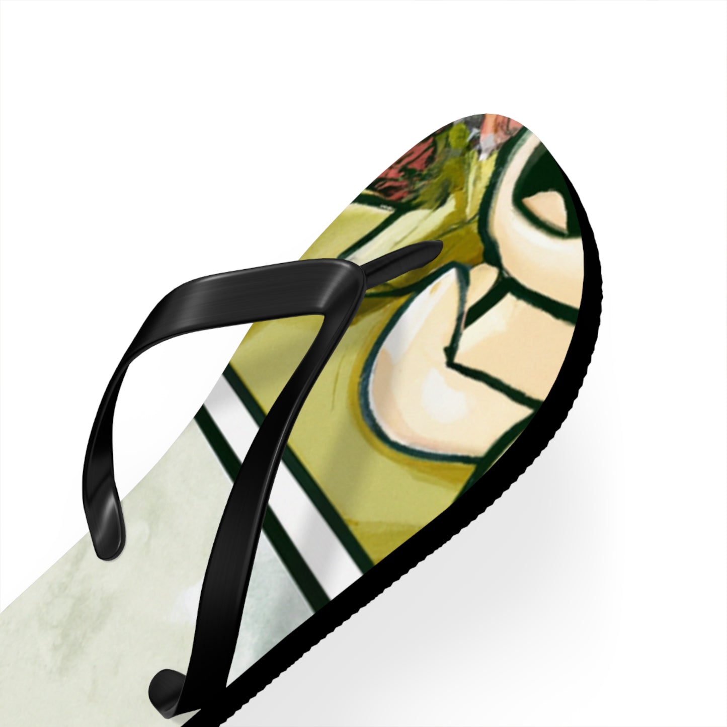 Erica Torchlight - Comics Collector Flip Flop Beach Sandals