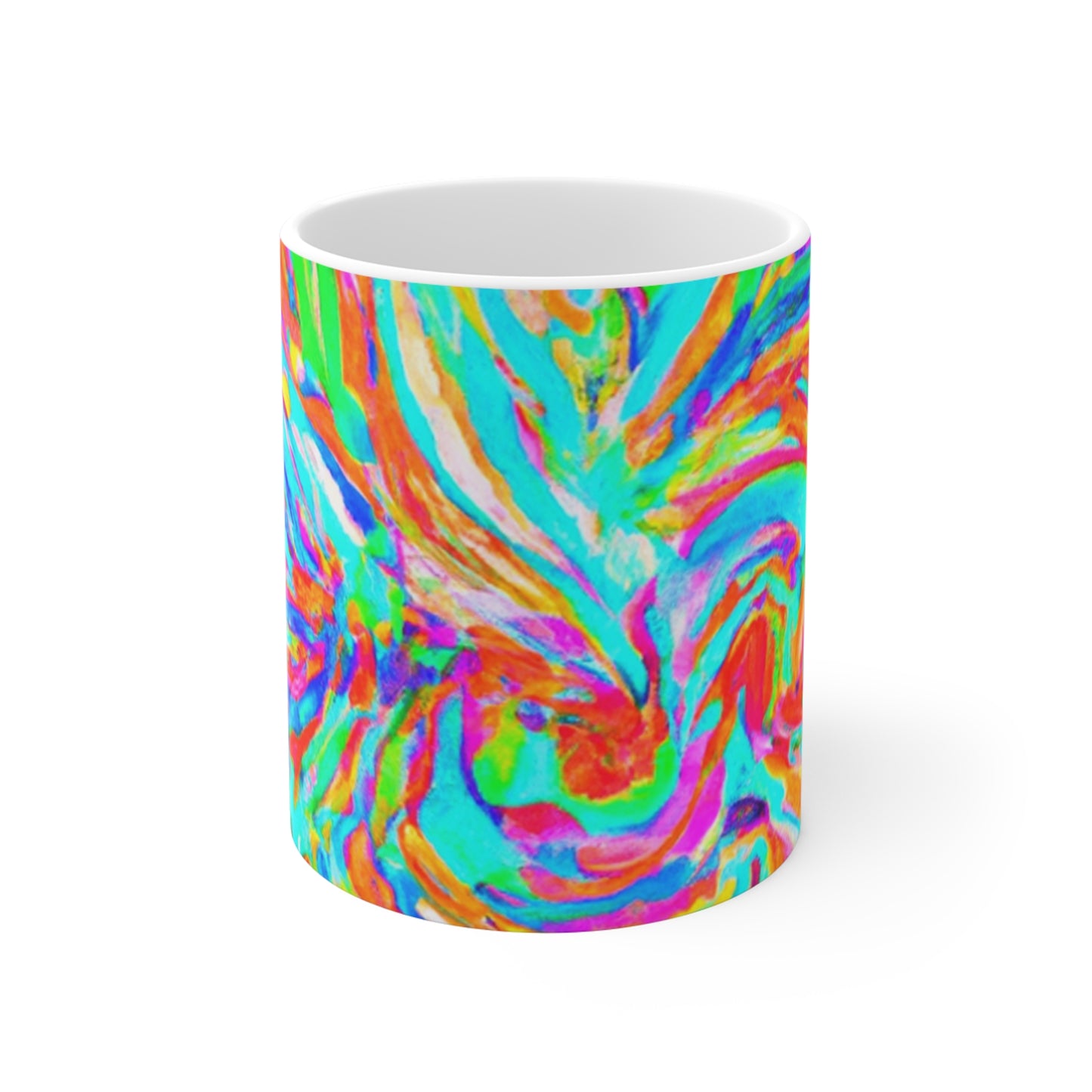 Millie's Coffee - Psychedelic Coffee Cup Mug 11 Ounce