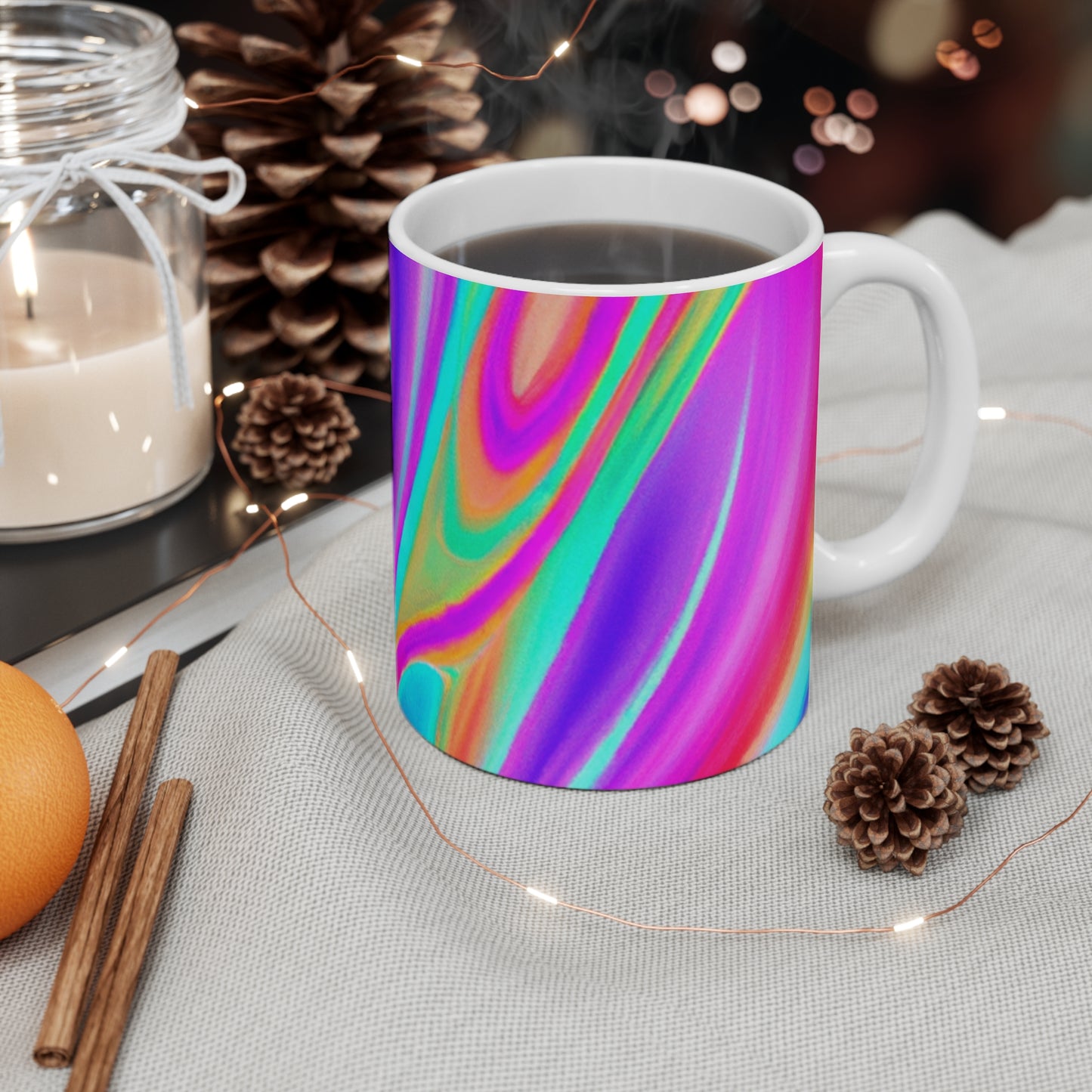 Astro Java - Psychedelic Coffee Cup Mug 11 Ounce