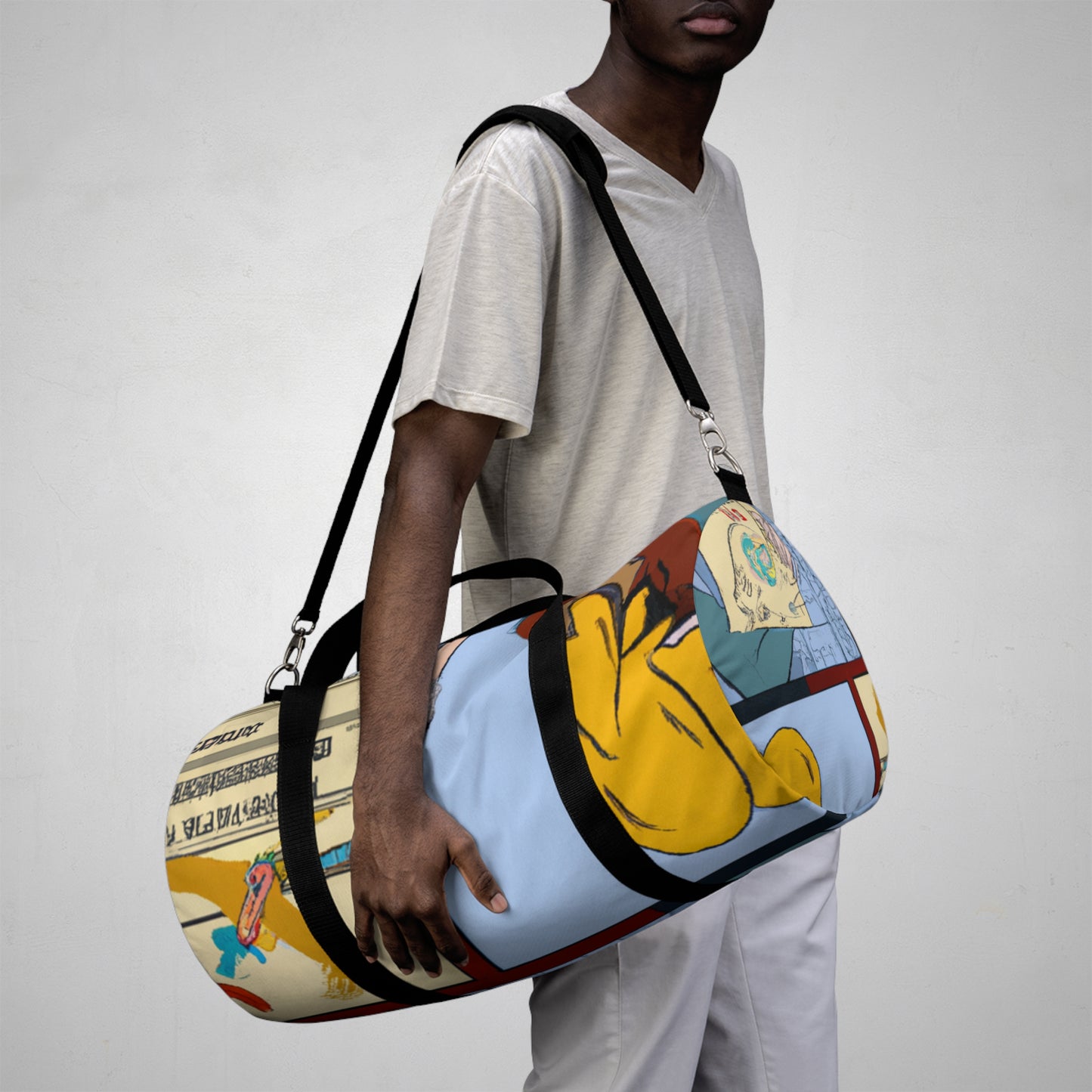 Modesta Luxe - Comic Book Duffel Bag