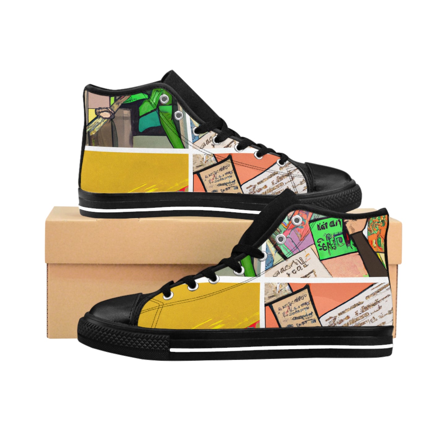 .

Sir Lancefoot deMontfort - Comic Book Hi Tops