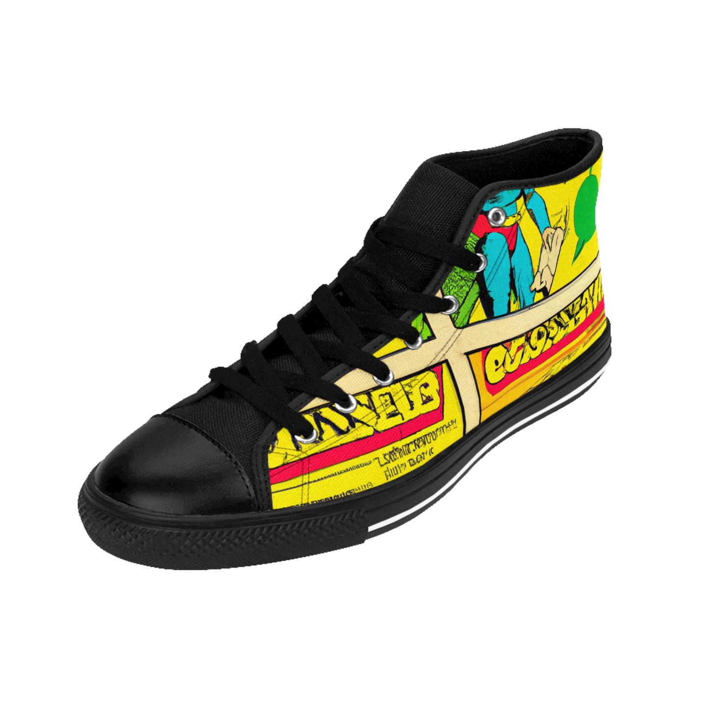 .

Gwendolyn FitzKicks - Comic Book Hi Tops