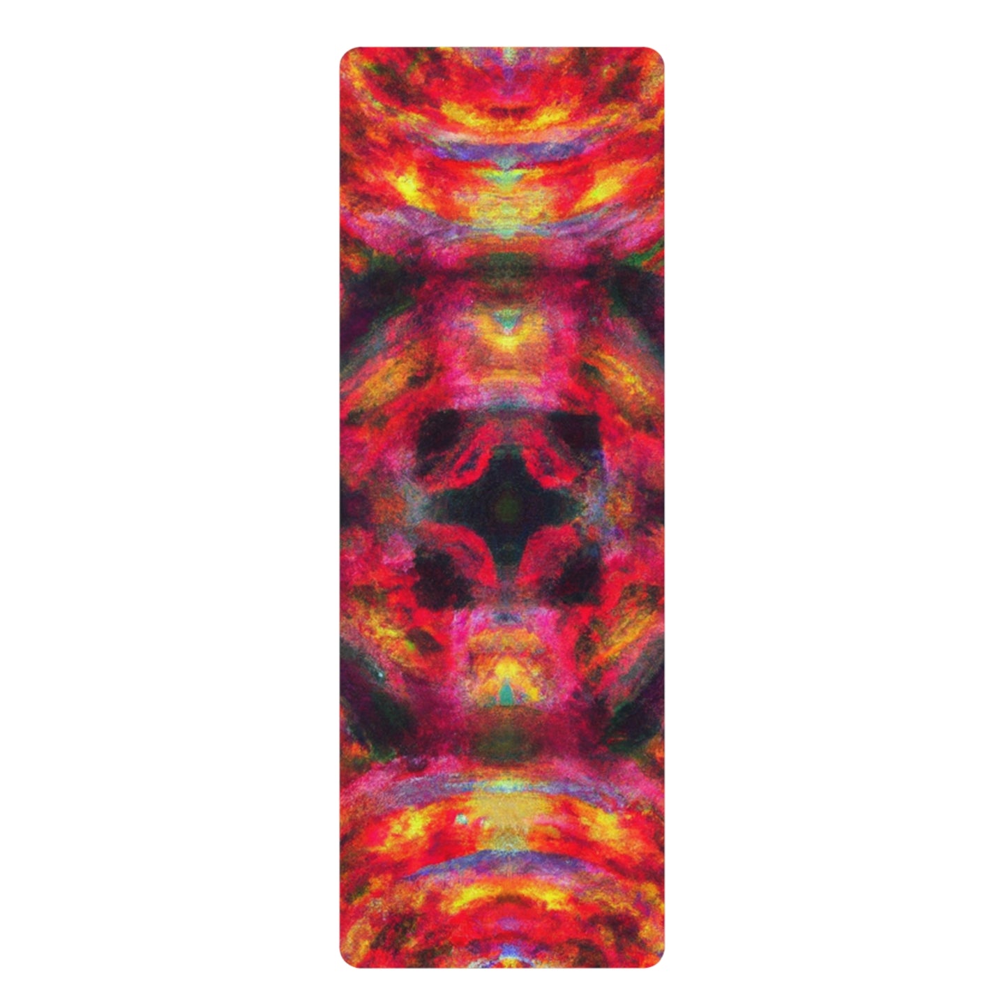 Padma Prasanna - Psychedelic Yoga Exercise Workout Mat - 24″ x 68"