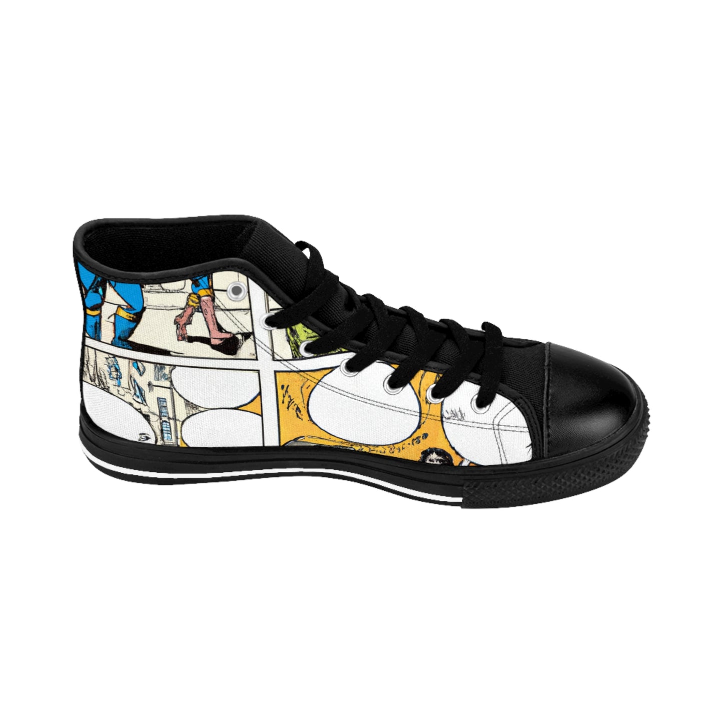 .

Hildebert the Shoemaker - Comic Book Hi Tops