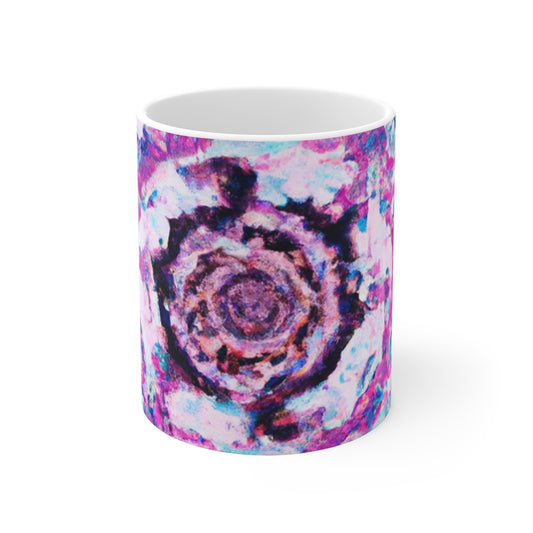 Rose Brew Coffee Co. - Psychedelic Coffee Cup Mug 11 Ounce