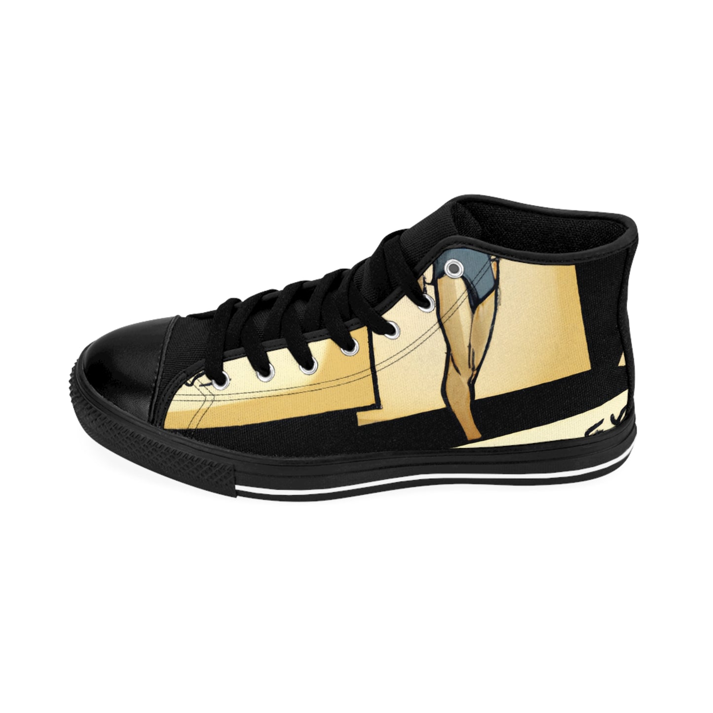 Aleksandr de LaBelle - Comic Book Hi Tops