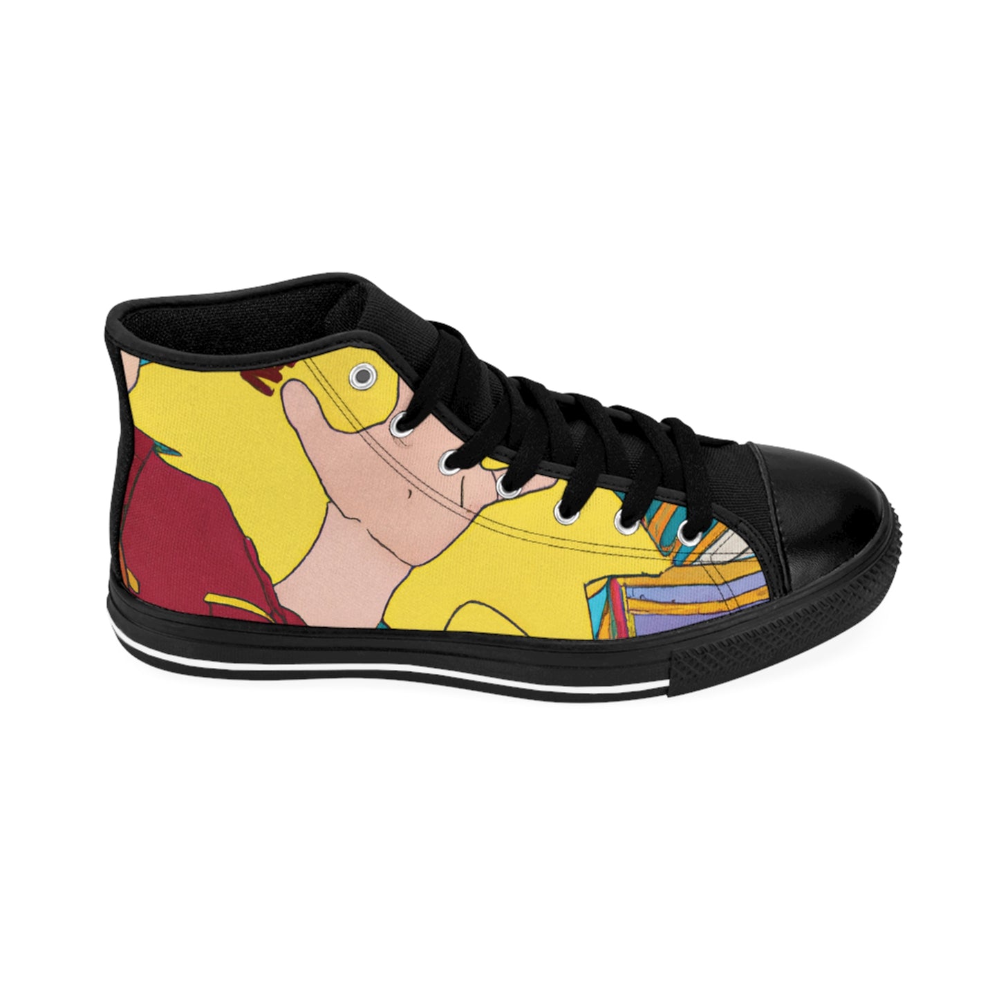 .

Bertrada of Bologna - Comic Book Hi Tops