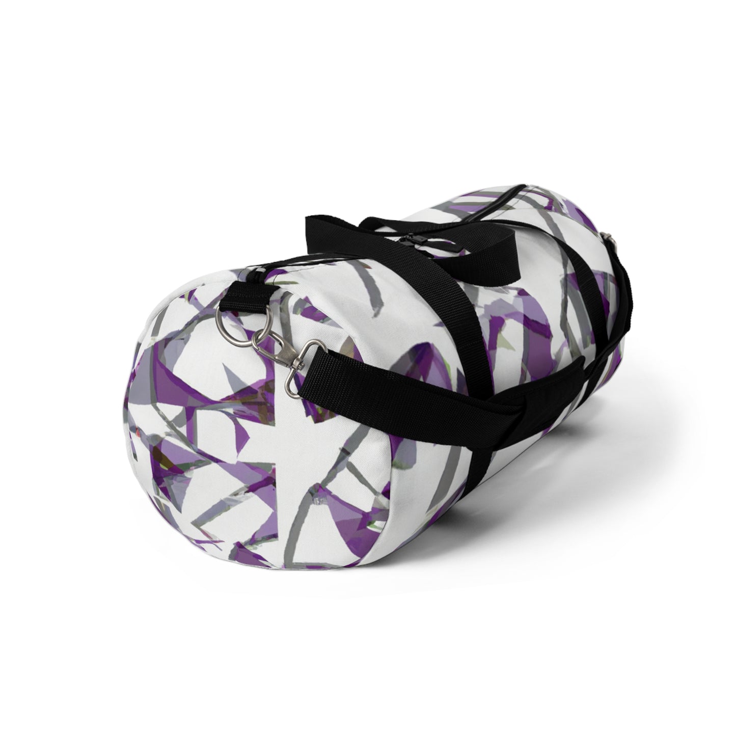 Gloria Hamilton-Crawford - Geometric Pattern Duffel Travel Gym Luggage Bag