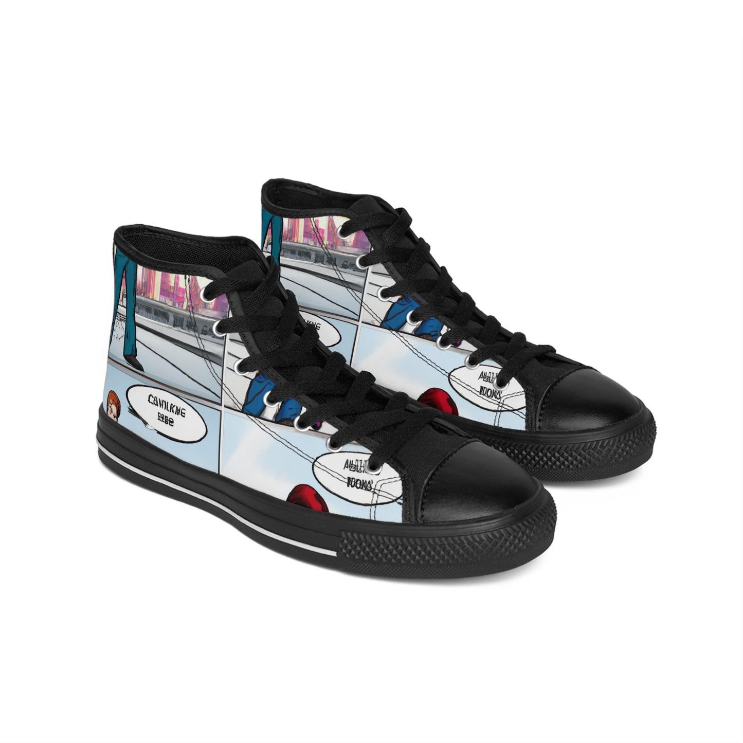 .

Galilee Shoemaker - Comic Book Hi Tops