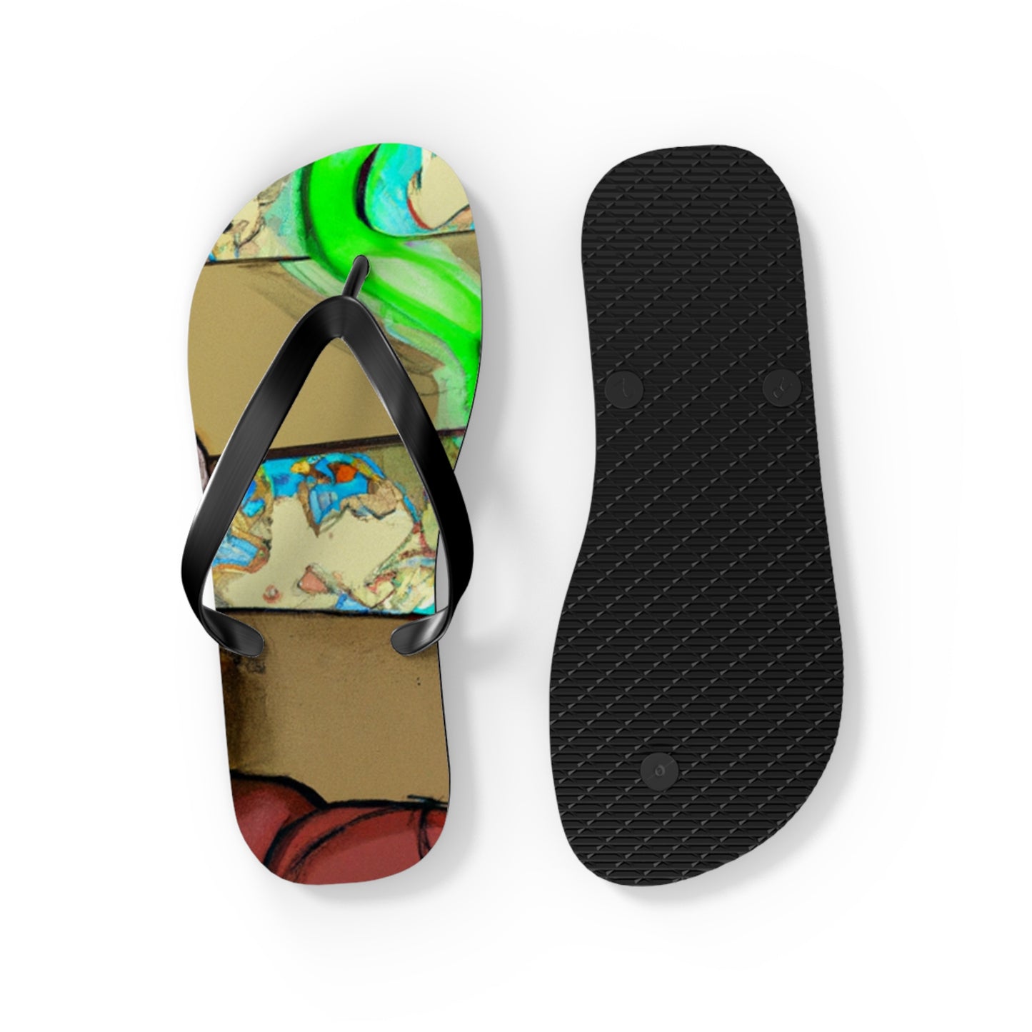 Skylord Supreme - Comics Collector Flip Flop Beach Sandals