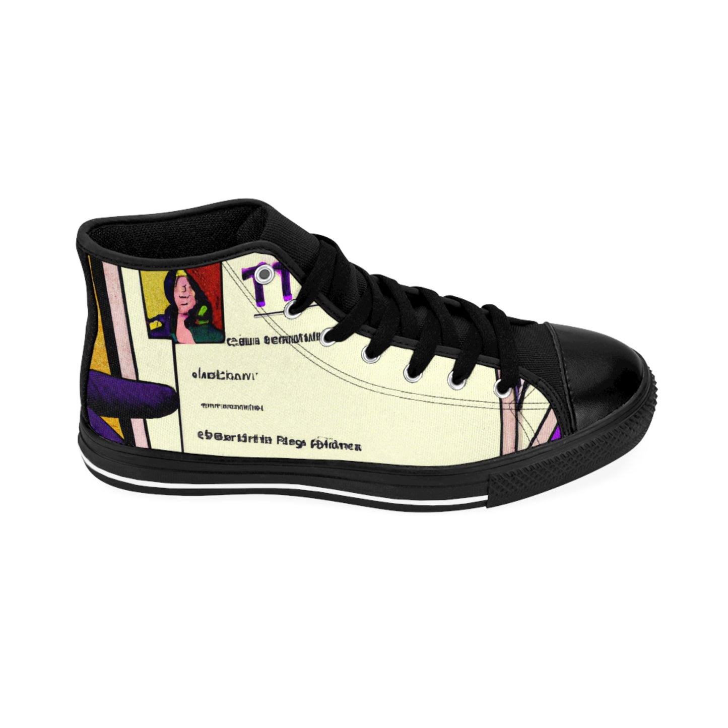 Aldous Footweaver - Comic Book Hi Tops