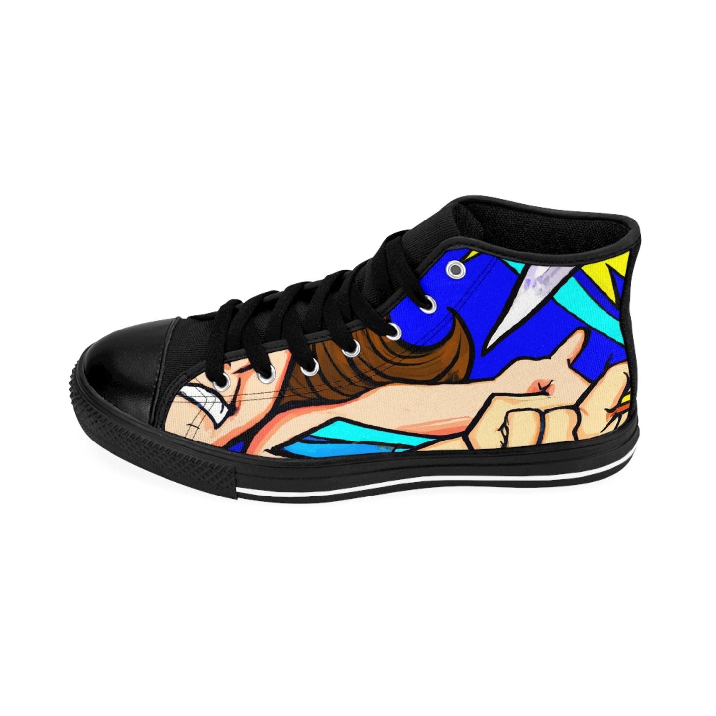 .

Anshul the Shoemaker - Comic Book Hi Tops