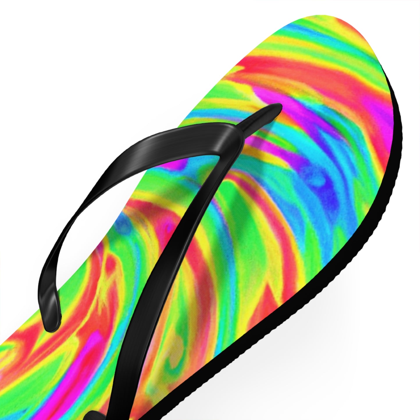 Anastasia Bootmaker - Psychedelic Trippy Flip Flop Beach Sandals