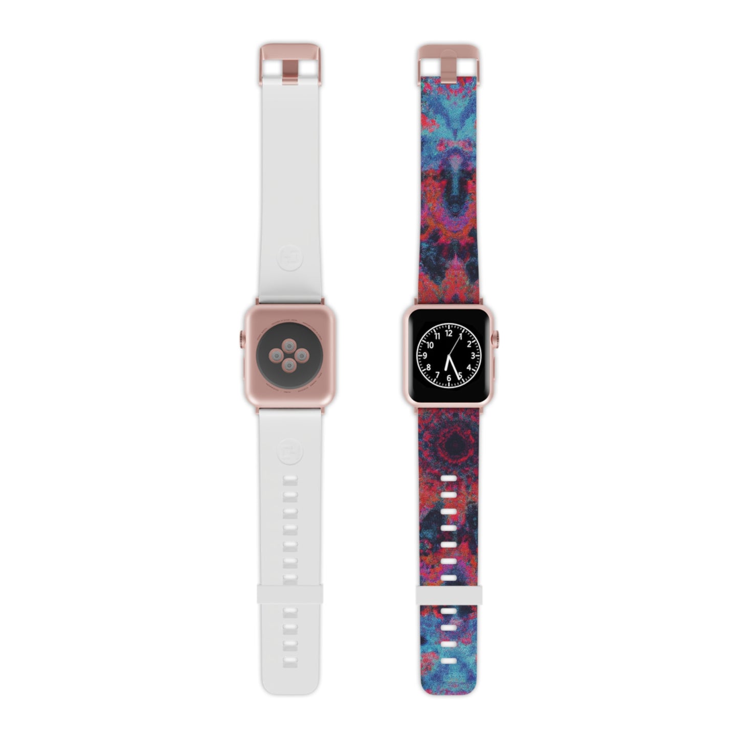 Martinique de LaCour - Trippy Hippy Boho Psychedelic Apple Wrist Watch Band