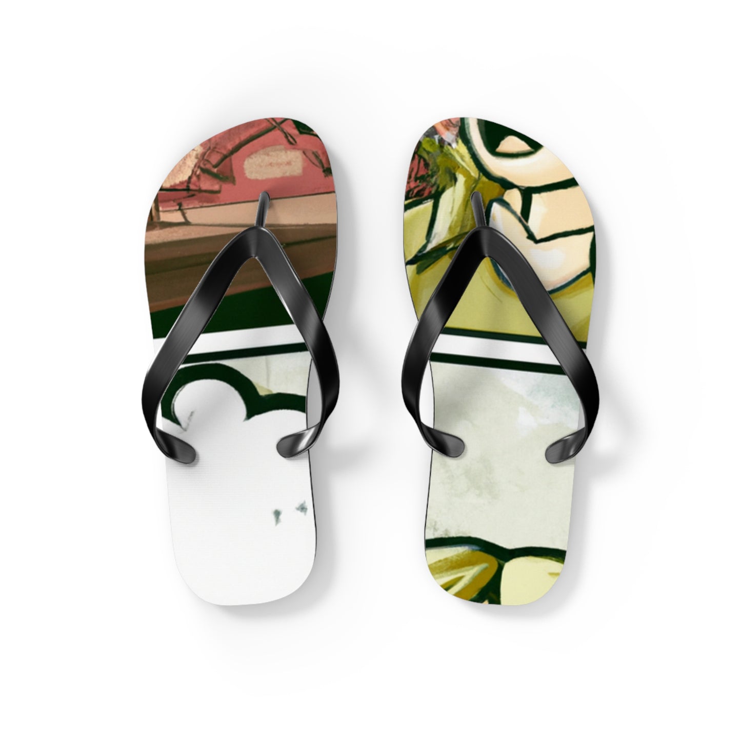 Erica Torchlight - Comics Collector Flip Flop Beach Sandals