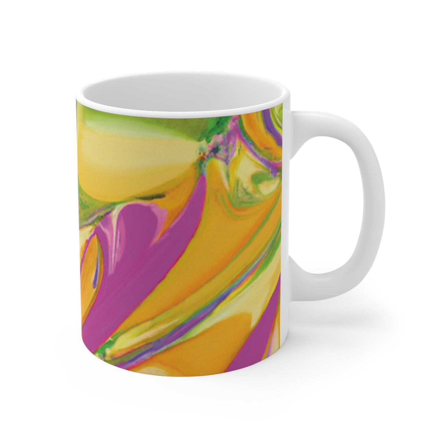 Brewmaster Frank - Psychedelic Coffee Cup Mug 11 Ounce