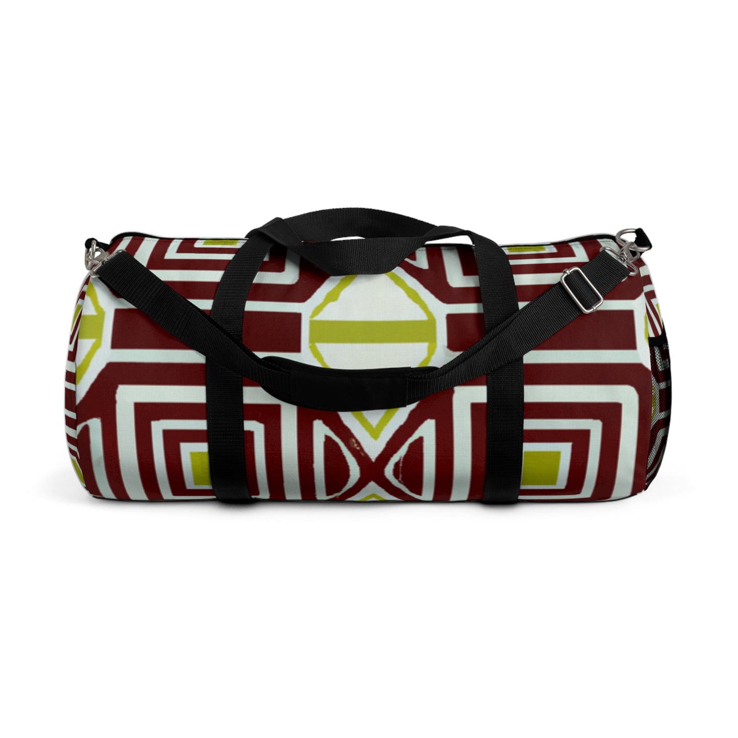 Antonio Vallejo - Geometric Pattern Duffel Travel Gym Luggage Bag