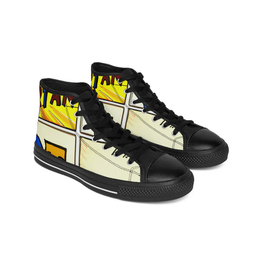 Sirlew Hightops - Comic Book Hi Tops