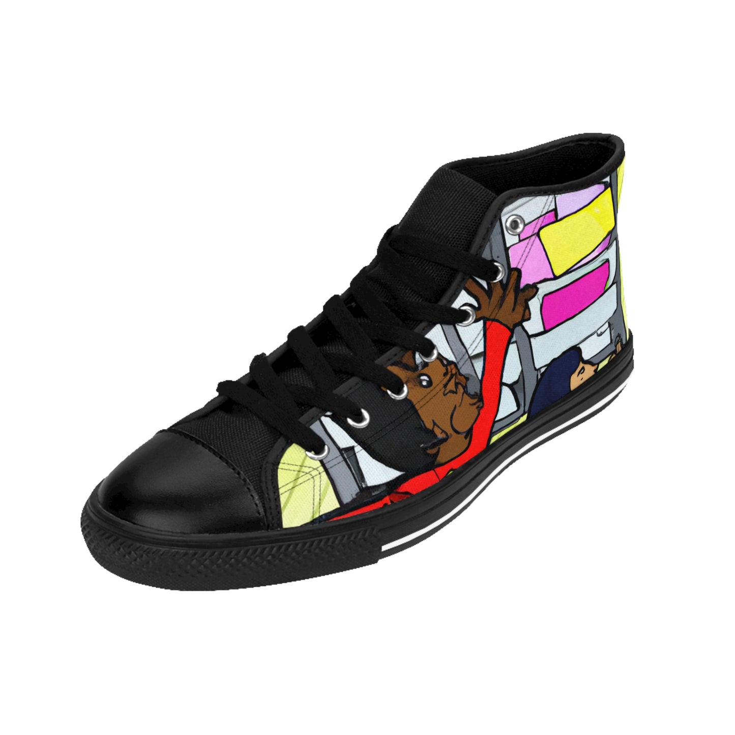 .

Aldwyn the Artisan Shoemaker - Comic Book Hi Tops