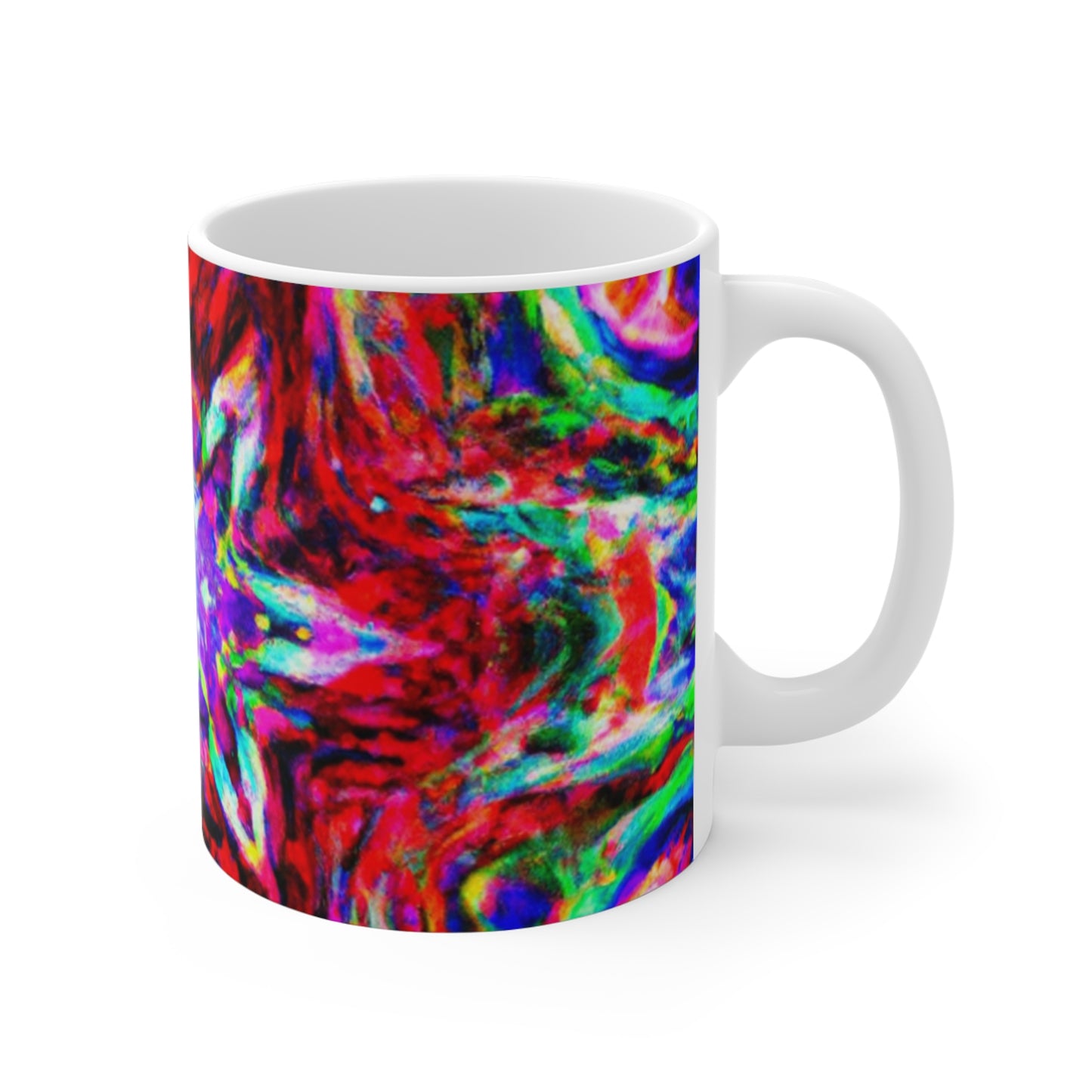 Jaimie's Java - Psychedelic Coffee Cup Mug 11 Ounce
