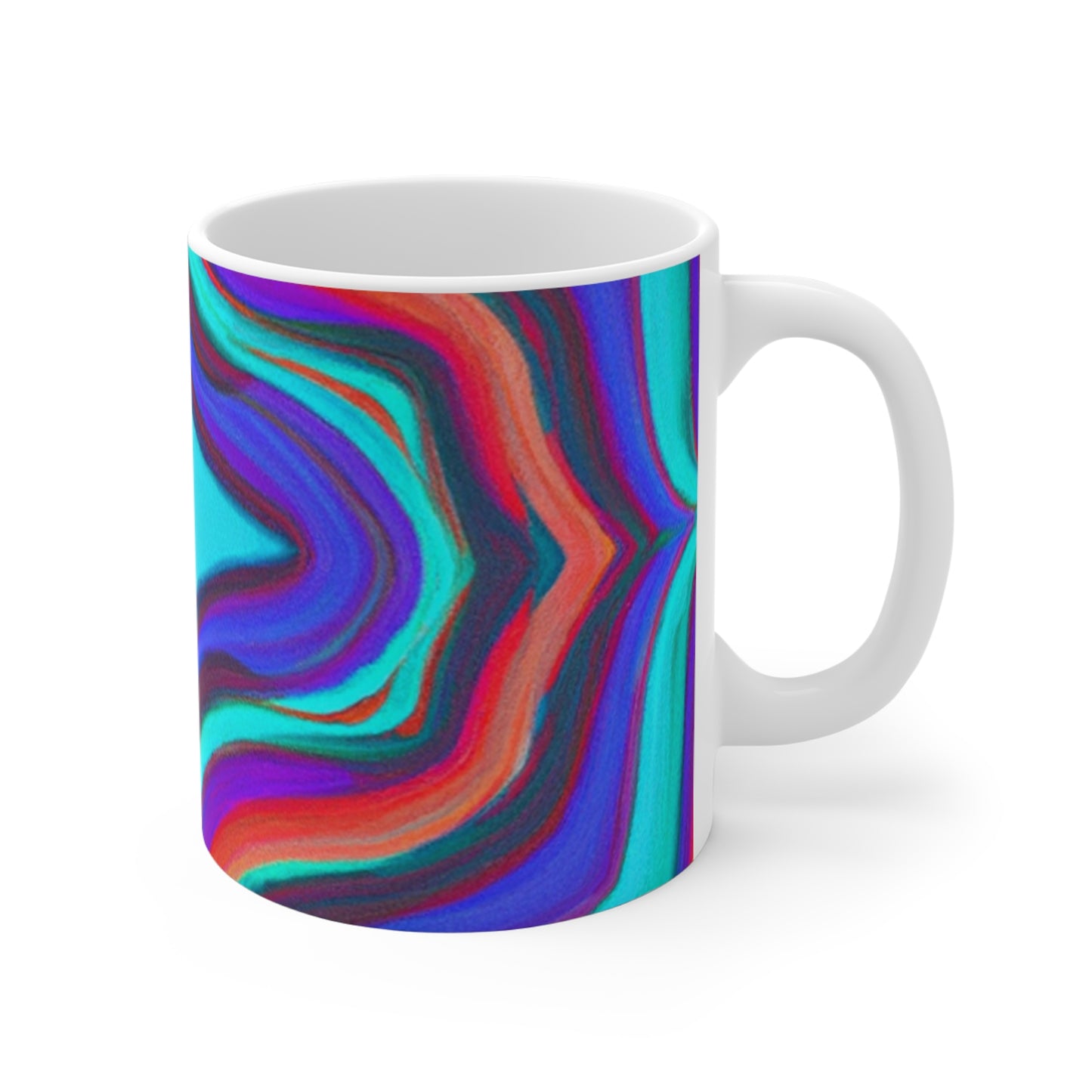 Joe's Java - Psychedelic Coffee Cup Mug 11 Ounce