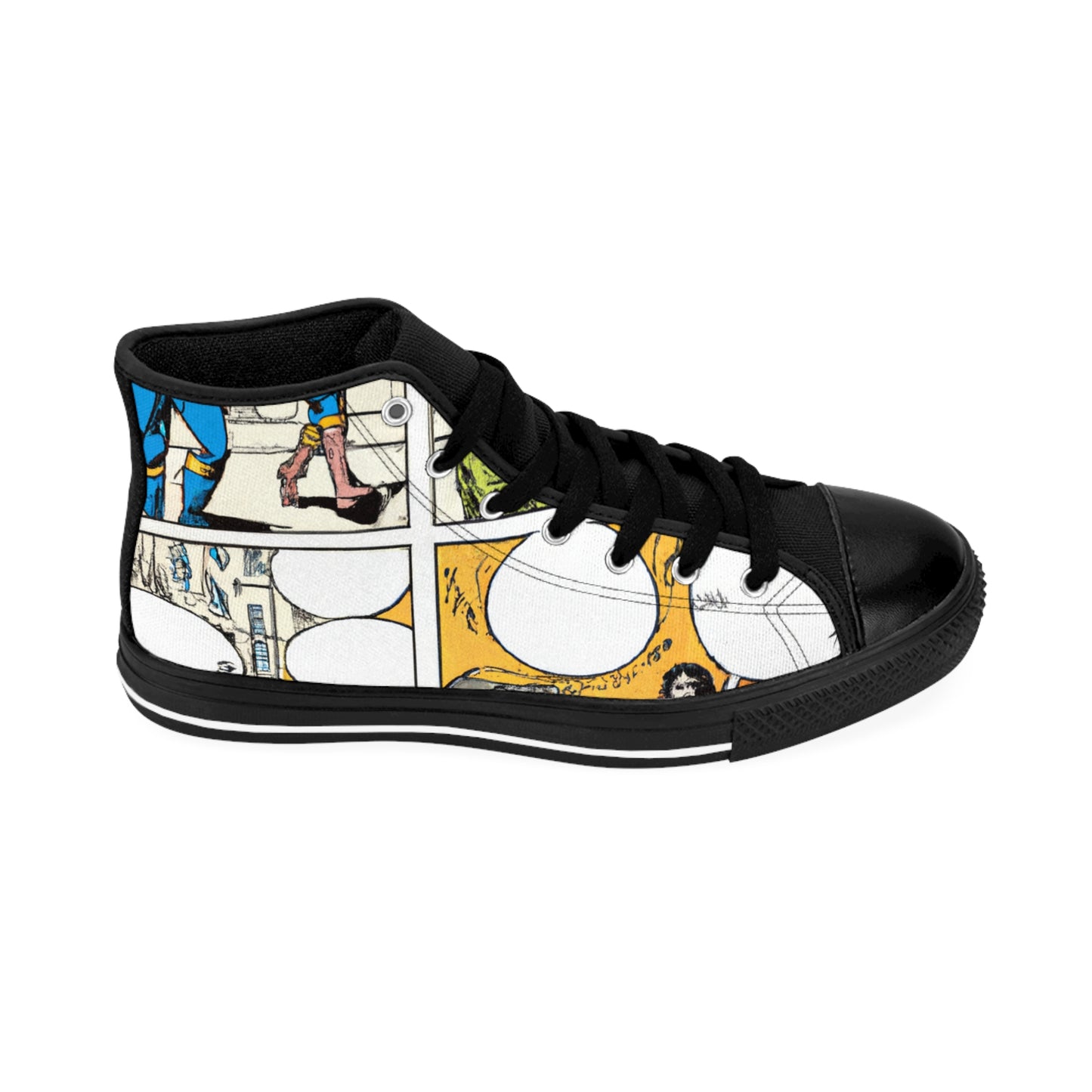 .

Hildebert the Shoemaker - Comic Book Hi Tops