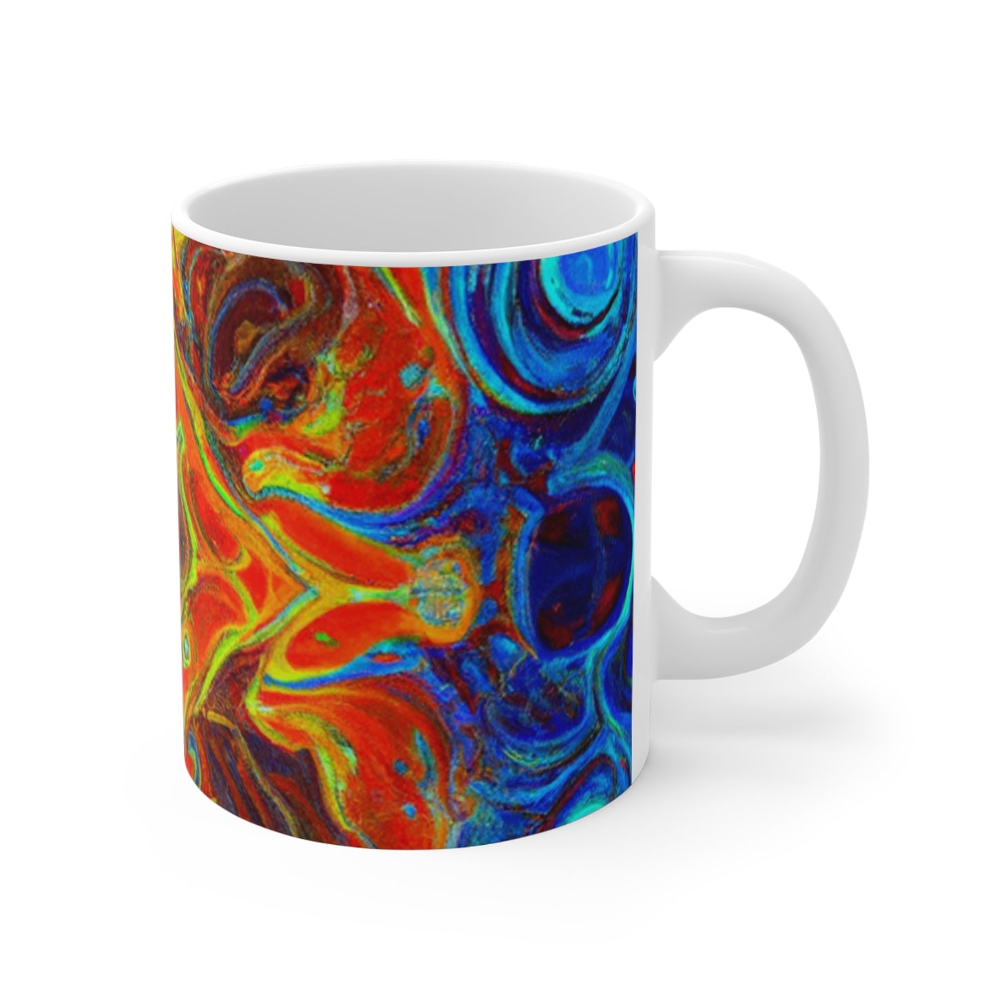 Doveline Coffee Company - Psychedelic Coffee Cup Mug 11 Ounce