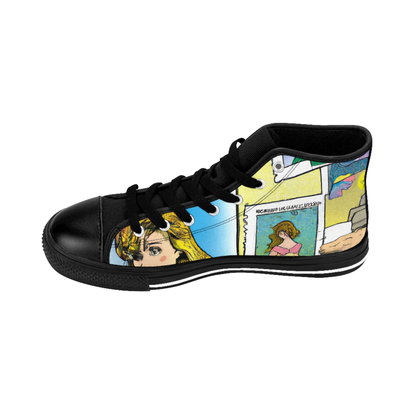 Avelina da Ferrara - Comic Book Hi Tops