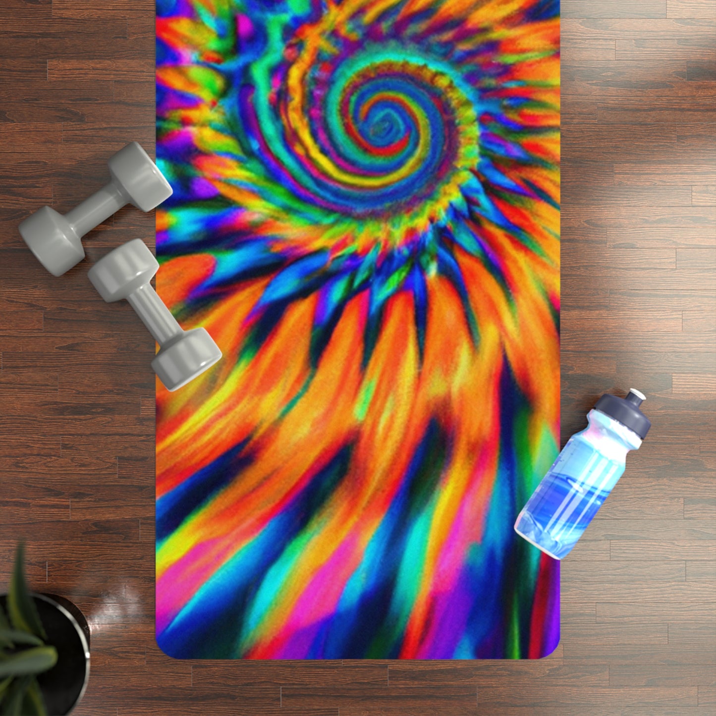 Logan Sage - Psychedelic Yoga Exercise Workout Mat - 24″ x 68"