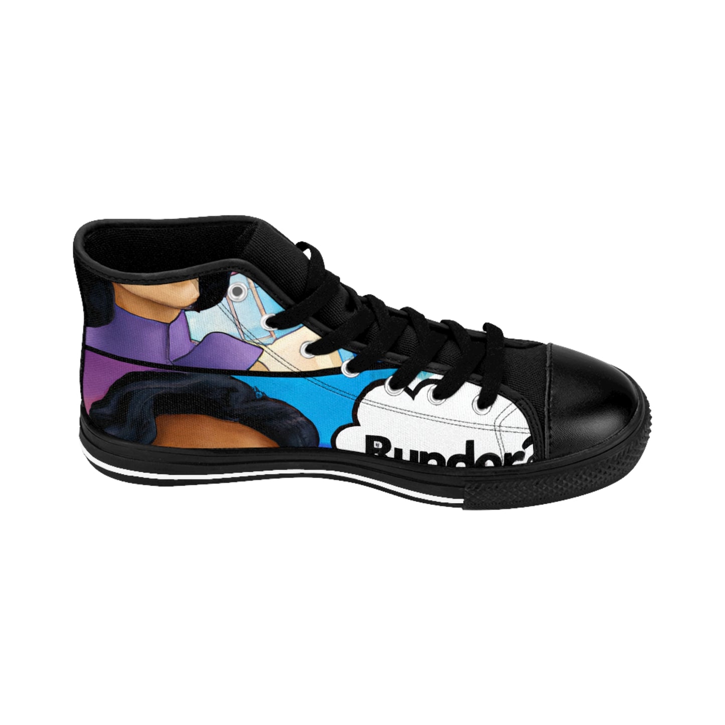 .

Clarisse the Cobbler - Comic Book Hi Tops