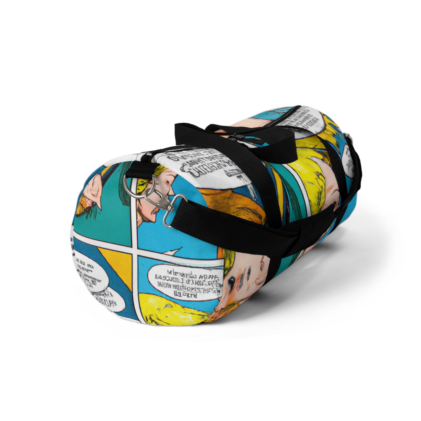 Hansworth and Morris Luxury Bags - Comic Book Duffel Bag