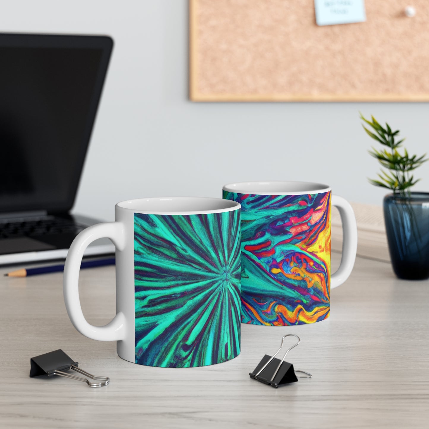 Brewster's Best - Psychedelic Coffee Cup Mug 11 Ounce