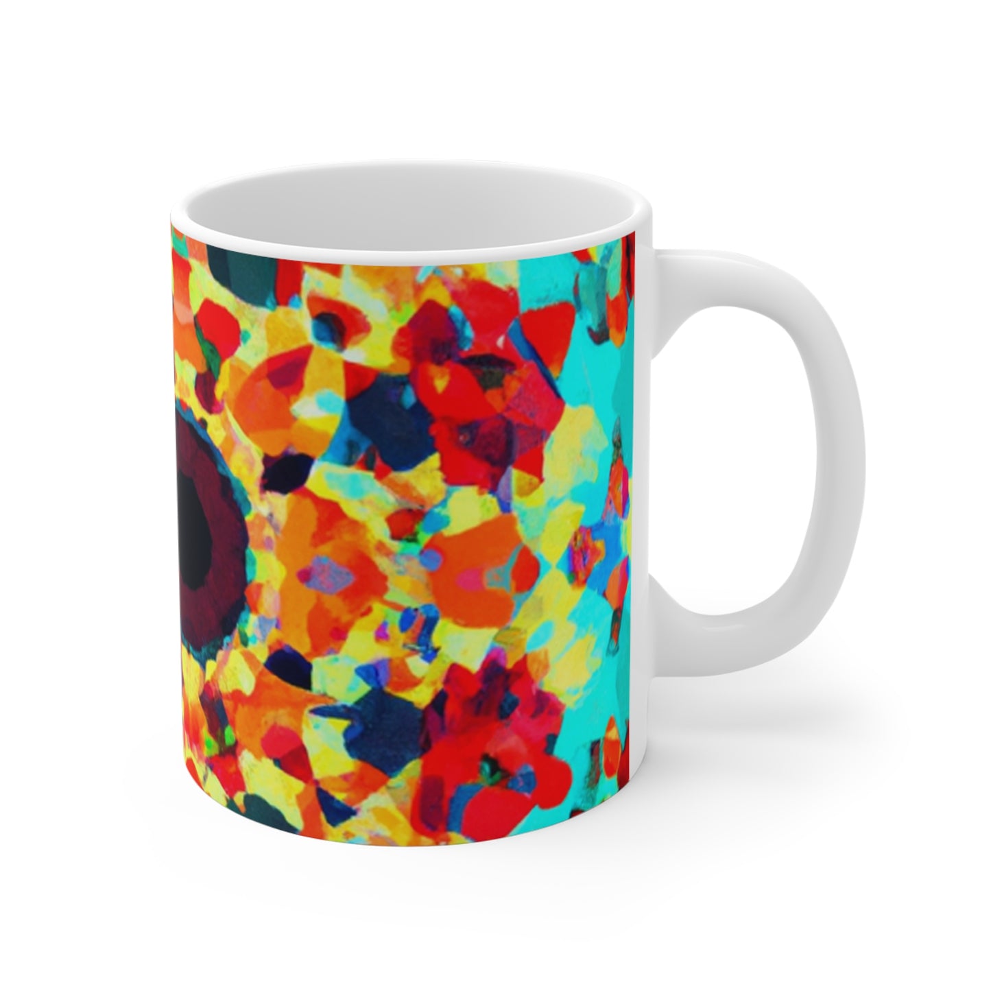 Sylvia's Select Specialty Coffee - Psychedelic Coffee Cup Mug 11 Ounce