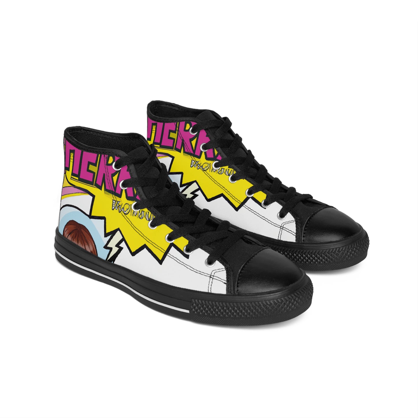 Finley de la Tour - Comic Book Hi Tops