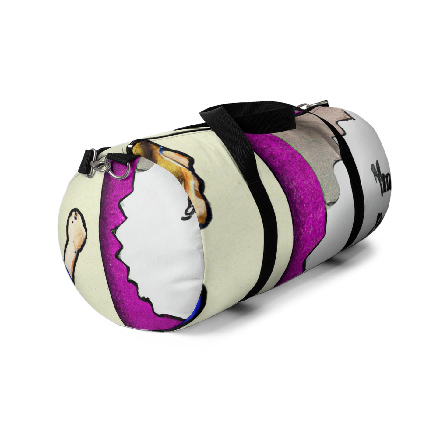 Herbertia Hautebags - Comic Book Duffel Bag