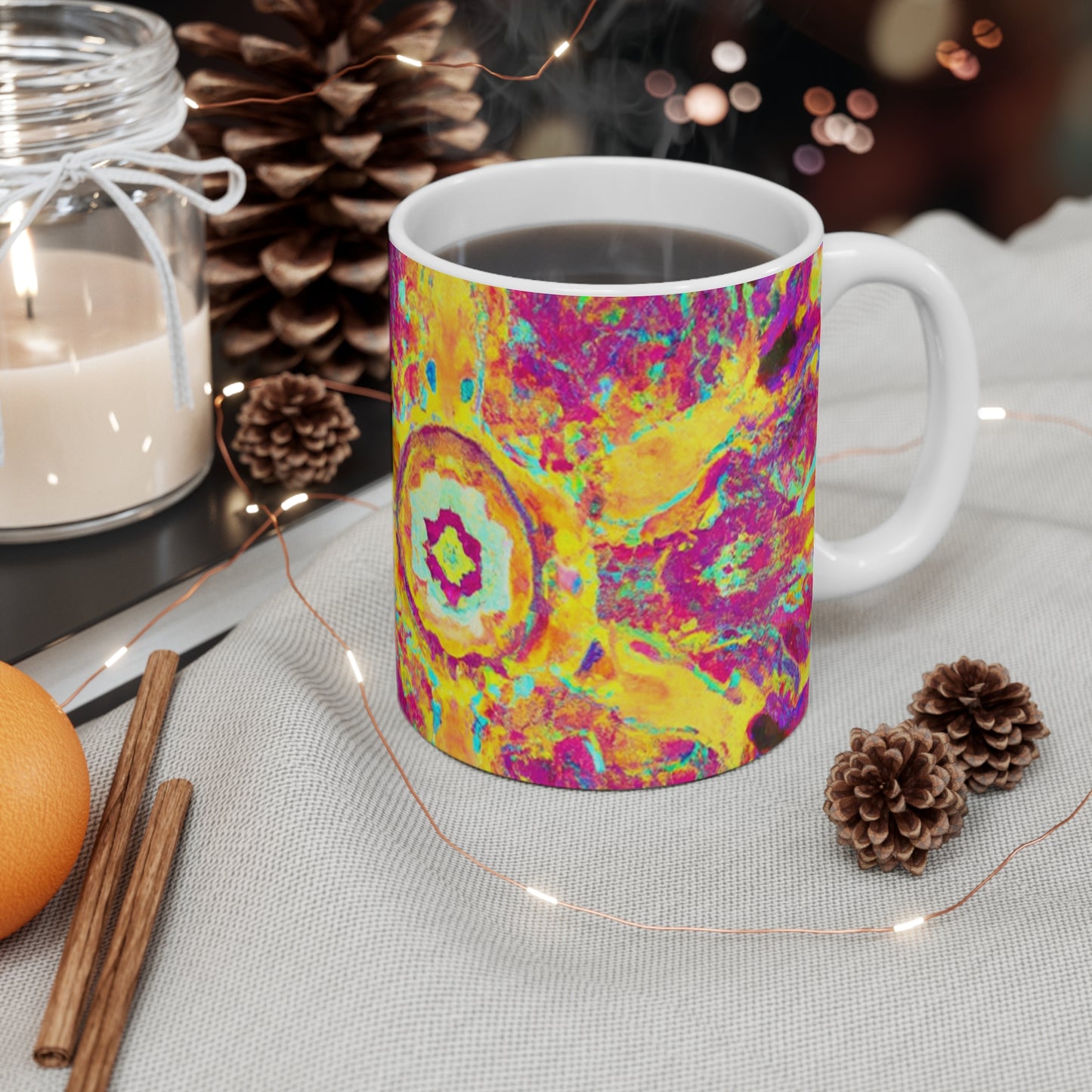 Raymondo's Roast - Psychedelic Coffee Cup Mug 11 Ounce