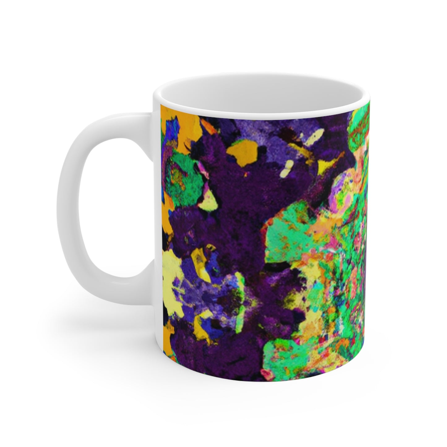 Gloria's Java Hut - Psychedelic Coffee Cup Mug 11 Ounce