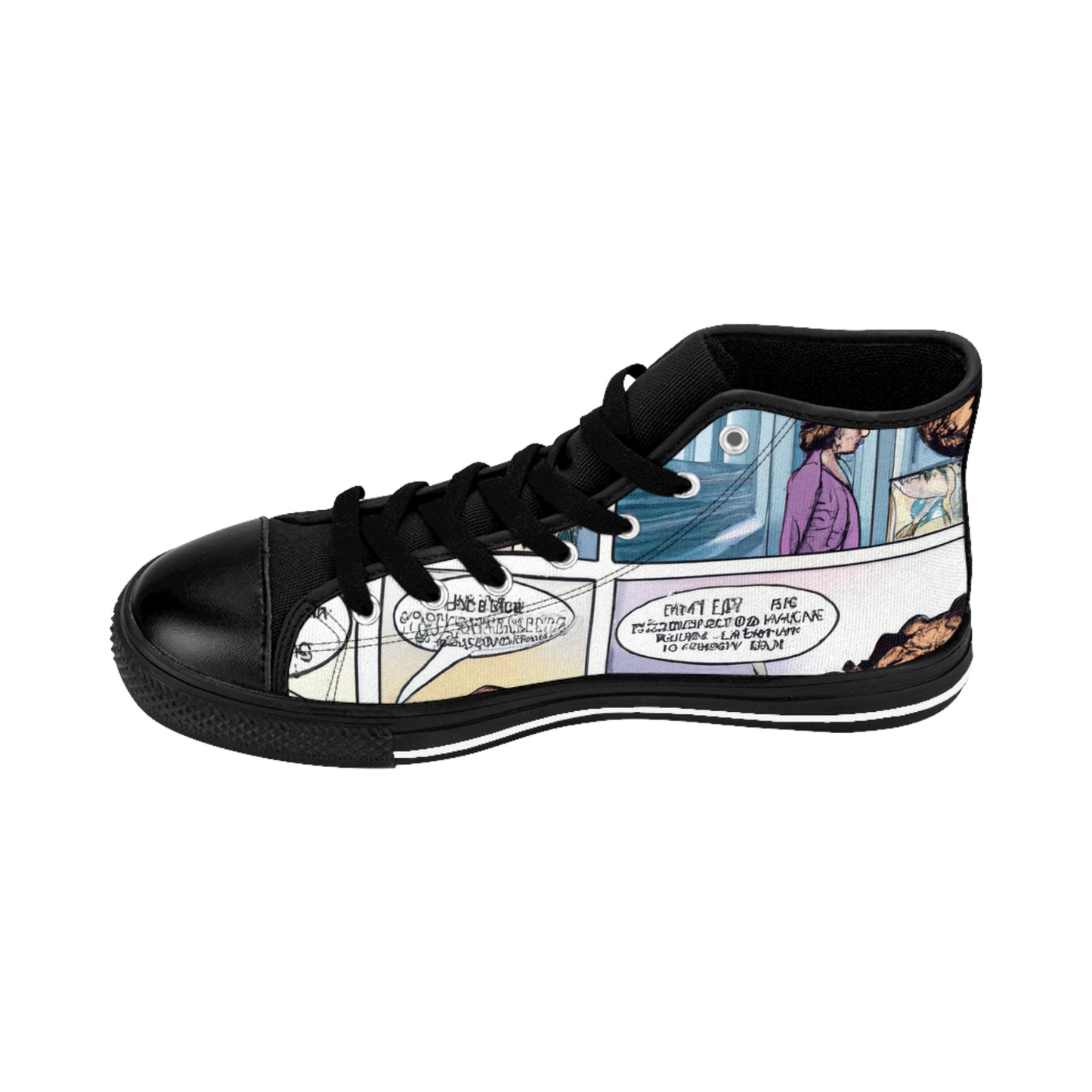 .

Earraighne Montague - Comic Book Hi Tops