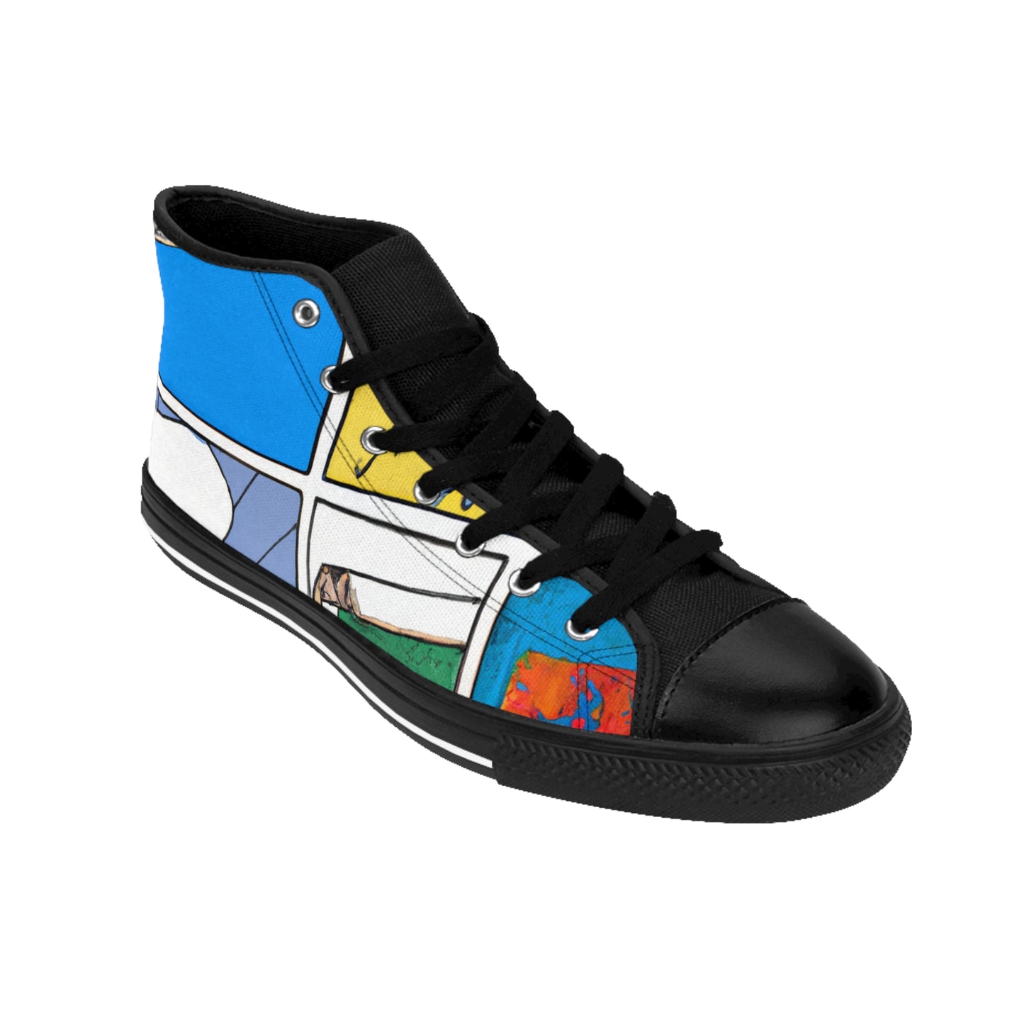 Nariko the Shoemaker - Comic Book Hi Tops