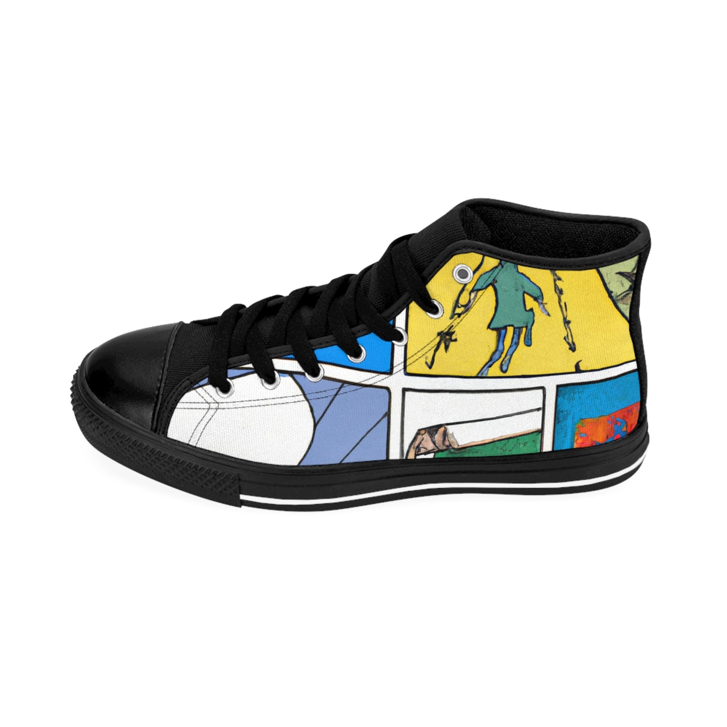 Nariko the Shoemaker - Comic Book Hi Tops