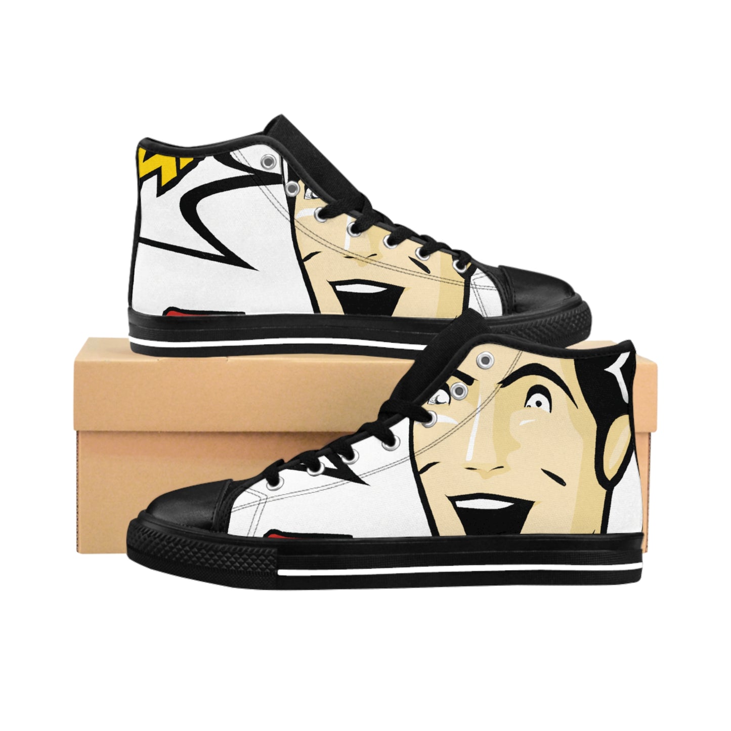 .

Wilhemina the Shoe-Maker - Comic Book Hi Tops