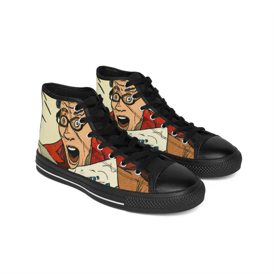 Sir Sydney Shadsworth - Comic Book Hi Tops